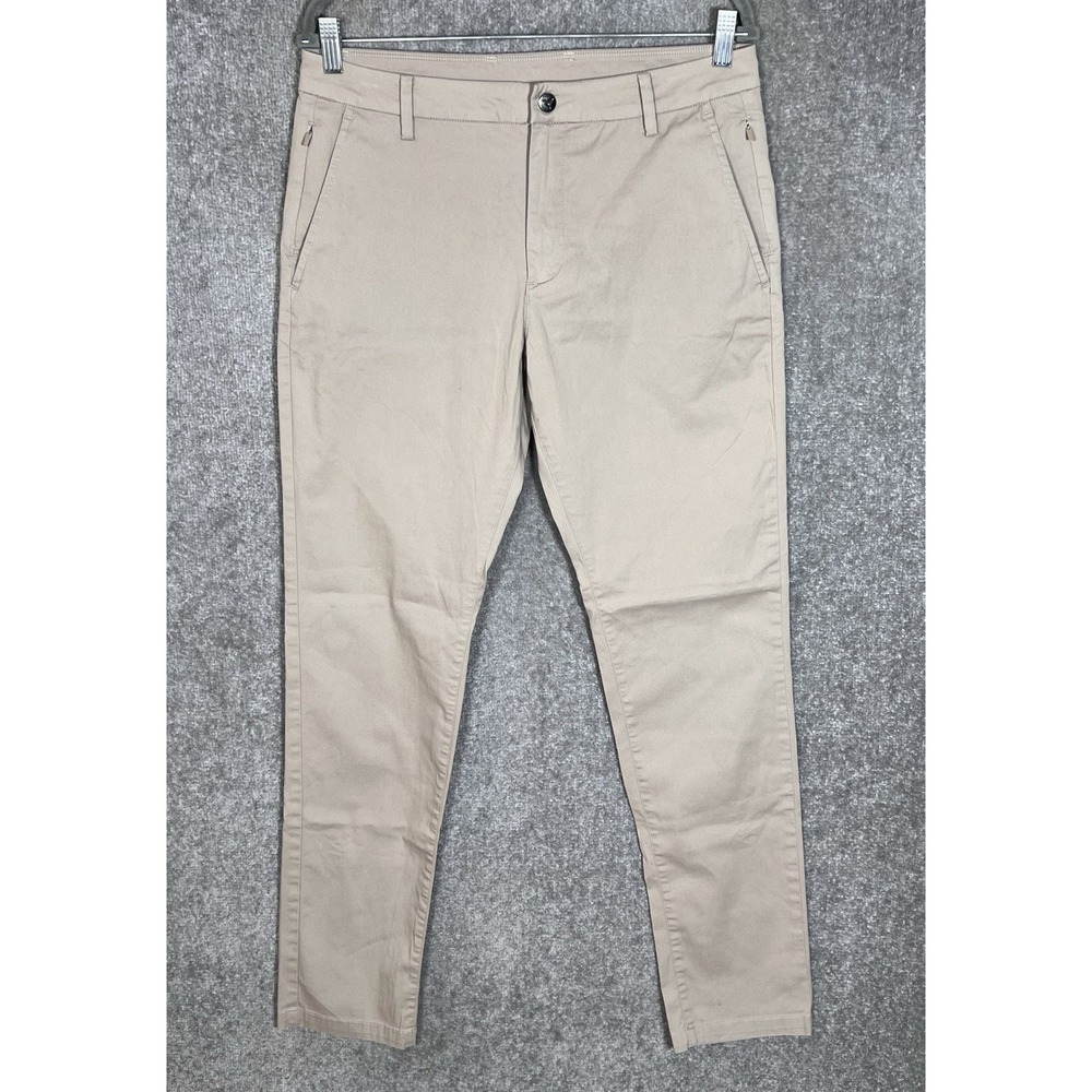 Bird Dogs Boom For Your Boomstick Tapered Chino Tech Pants Mens Sz 32x34 Khaki